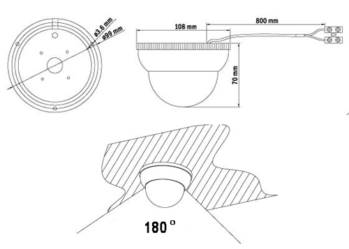 15-IL04-940(LIR-CA60-940) - Owietlacze podczerwieni