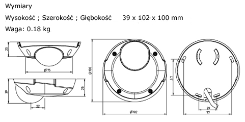 AXIS 209MFD Mpix - Kamery kopukowe IP