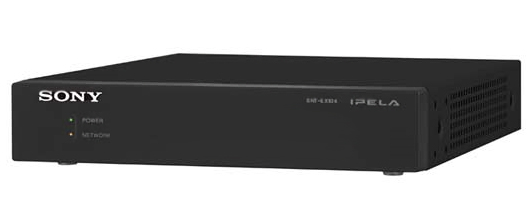 Sony SNT-EX104 - Video serwery IP