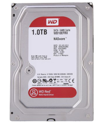 Western Digital dysk HDD WD RED 1TB 3.5' WD10EFRX SATA III