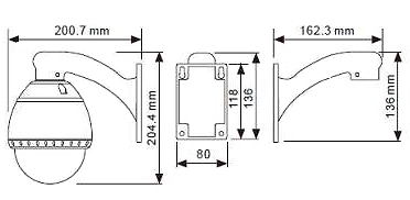 LC-15-CD512HB-IP - Kamery obrotowe IP