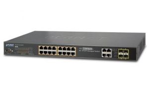 Planet WGSW-20160HP - Switch 16x10/100/1000Mbps PoE + 4xGigabit 